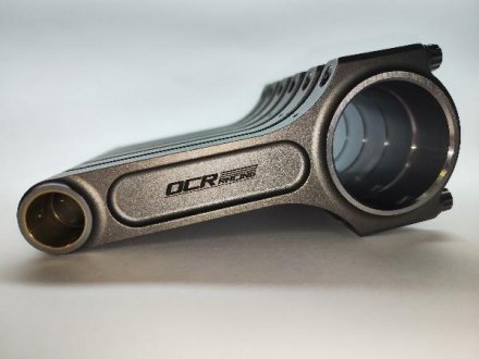 Шатуны OCR racing для двигателя 2JZ-GTE L-beam Connecting Rod
Сталь 4340 
Вес с болтами грамм
Межцентровое расстояние - 142 мм
