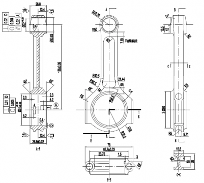 Шатуны OCR racing для двигателя 3S-GTE I-beam V2 Connecting Rod
Сталь 4340 
Вес с болтами грамм 595
Межцентровое расстояние - 138 мм
