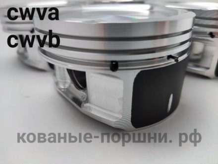 Кованые поршни СТИ 316.16.1 Ø77 мм (+0,5 мм), VW POLO, SKODA RAPID CWVA, CWVB 
